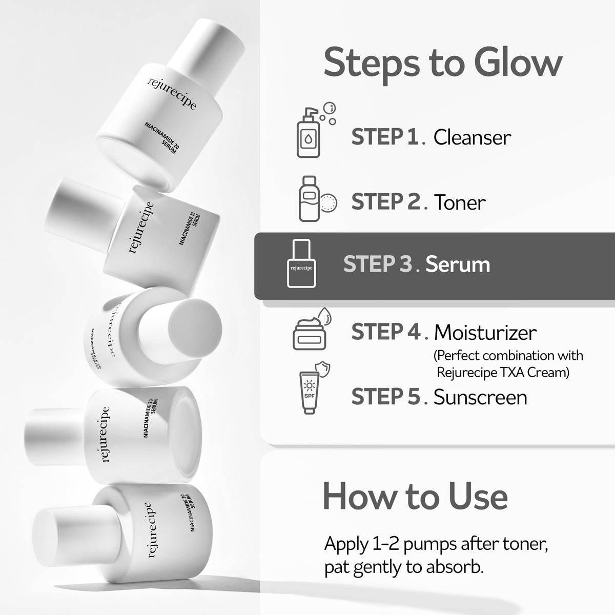 PESTLO Rejurecipe Niacinamide 20 Serum 30ml