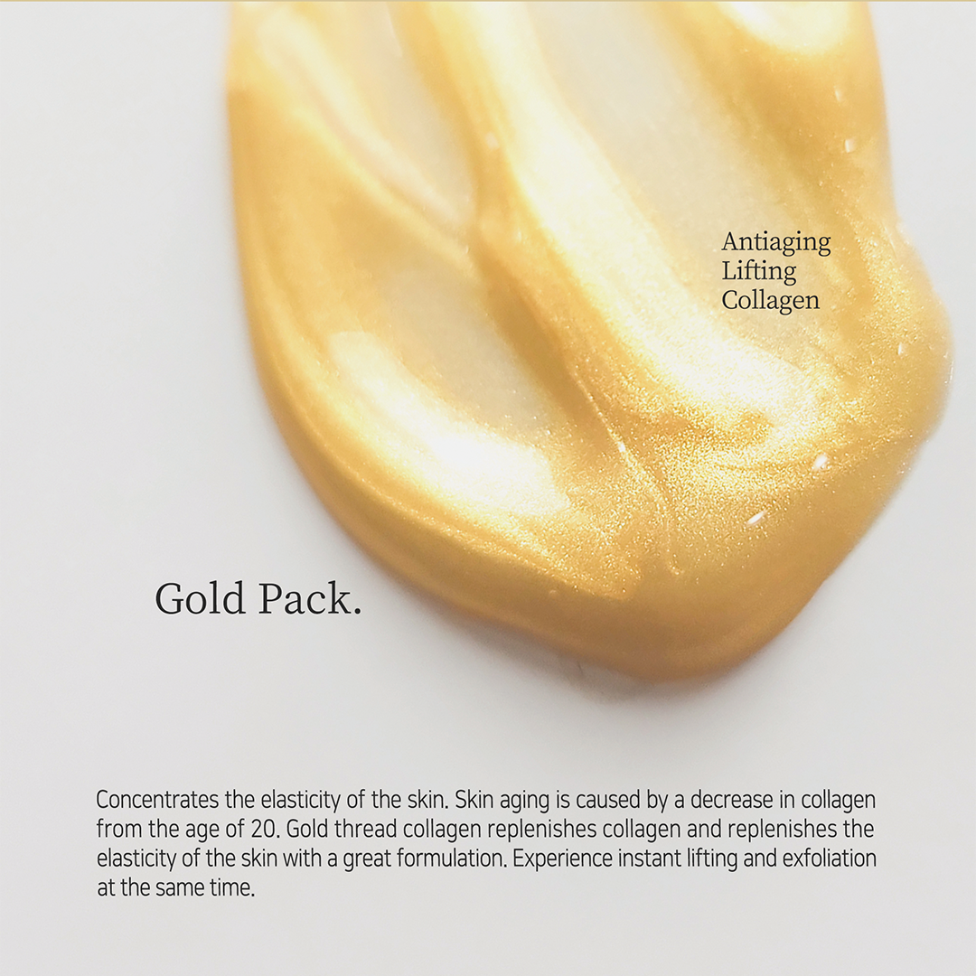 [NEW] PESTLO Gold Thread Face Mask 70ml
