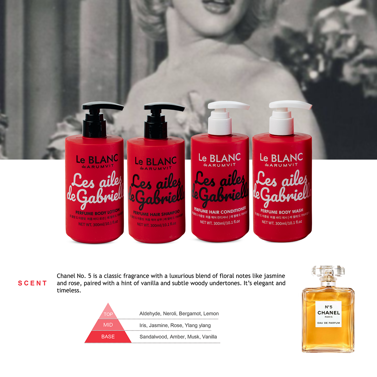 Le Blanc Les Ailes De Gabriella Hair Conditioner 300ml