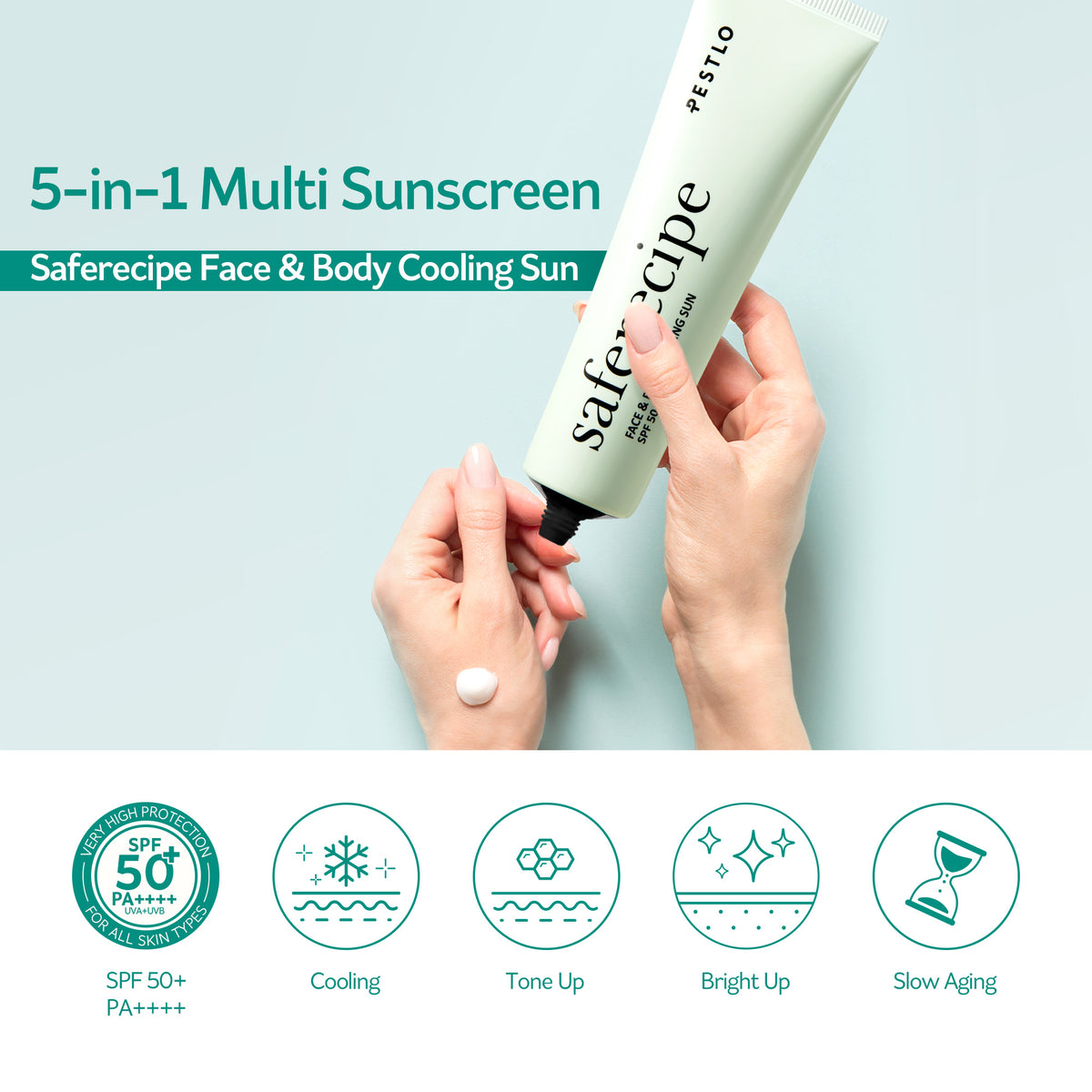 PESTLO Saferecipe Face & Body Cooling Sun 100ml