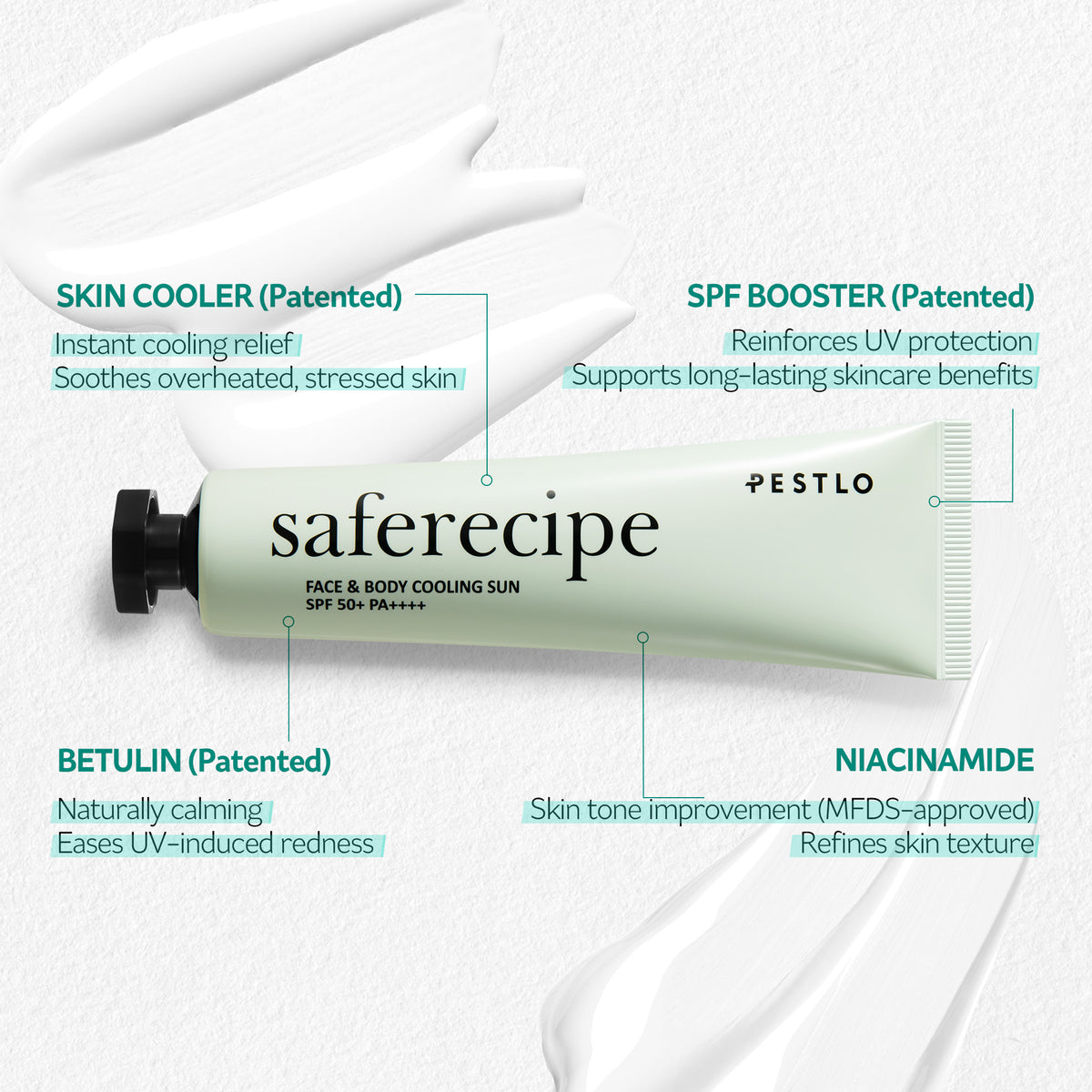 PESTLO Saferecipe Face & Body Cooling Sun 100ml
