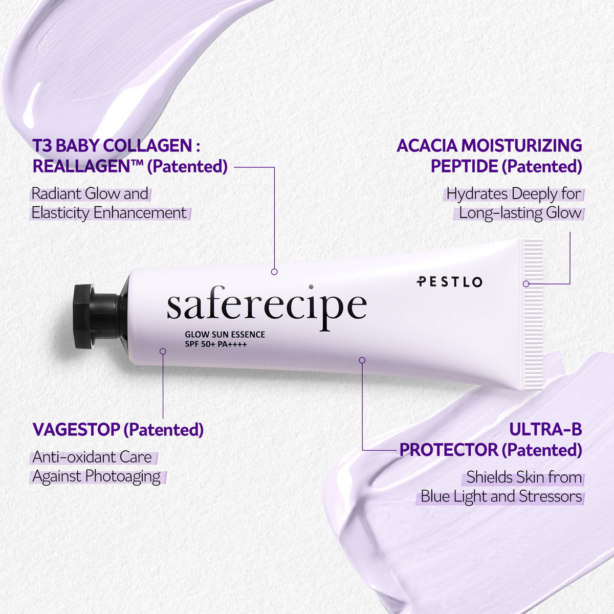 PESTLO Saferecipe Glow Sun Essence 50ml