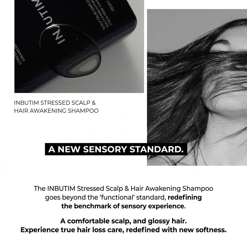 Inbutim Stressed Scalp & Hair Awakening Shampoo 450ml
