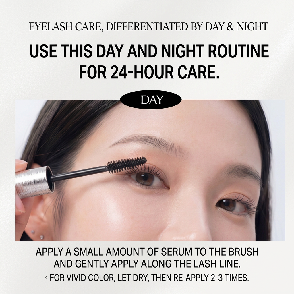 [NEW] Inbutim 2 in 1 Eyelash Strengthening Supplement 24H Lash Perfect Tonic & Serum